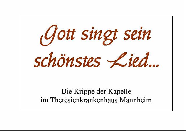 Krippenbuch TKH Mannheim