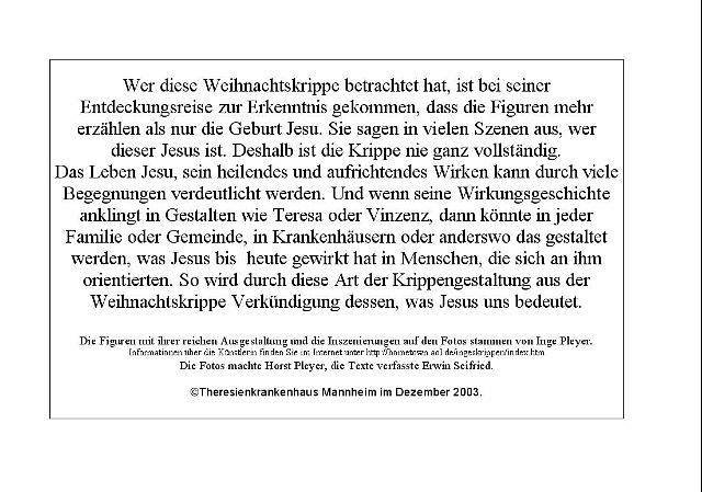 Krippenbuch TKH Mannheim